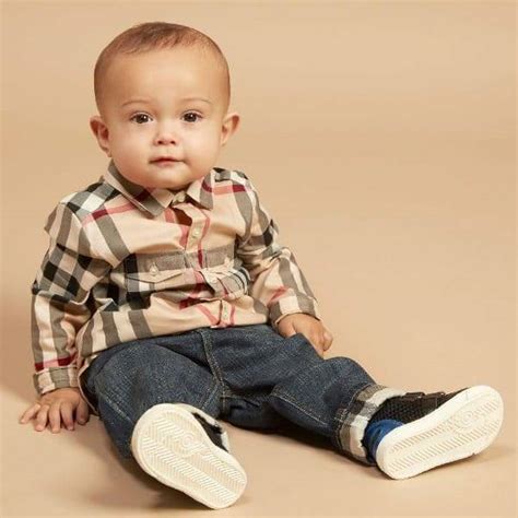 burberry baby boy outfit|burberry baby sale outlet.